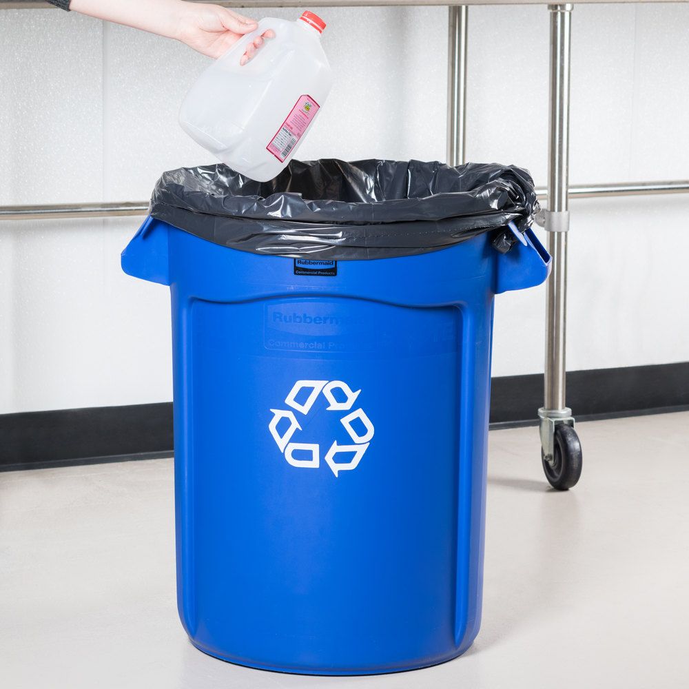 Rubbermaid Brute törhetetlen szemetes kuka 121L-szelektív