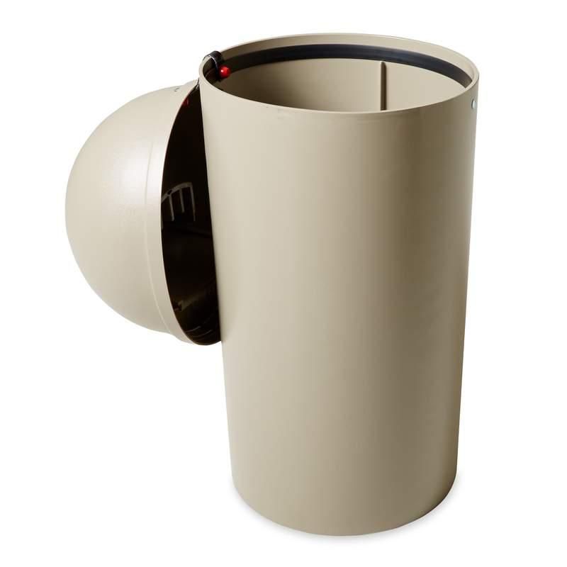 Rubbermaid Marshal billenő fedeles szemetes-bézs-95l-UV álló