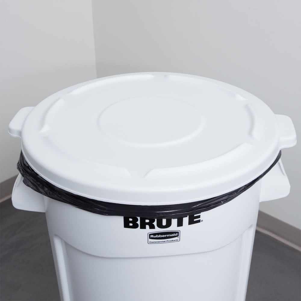 Rubbermaid Brute konténer tető 166,5 L-es szemeteshez-fehér