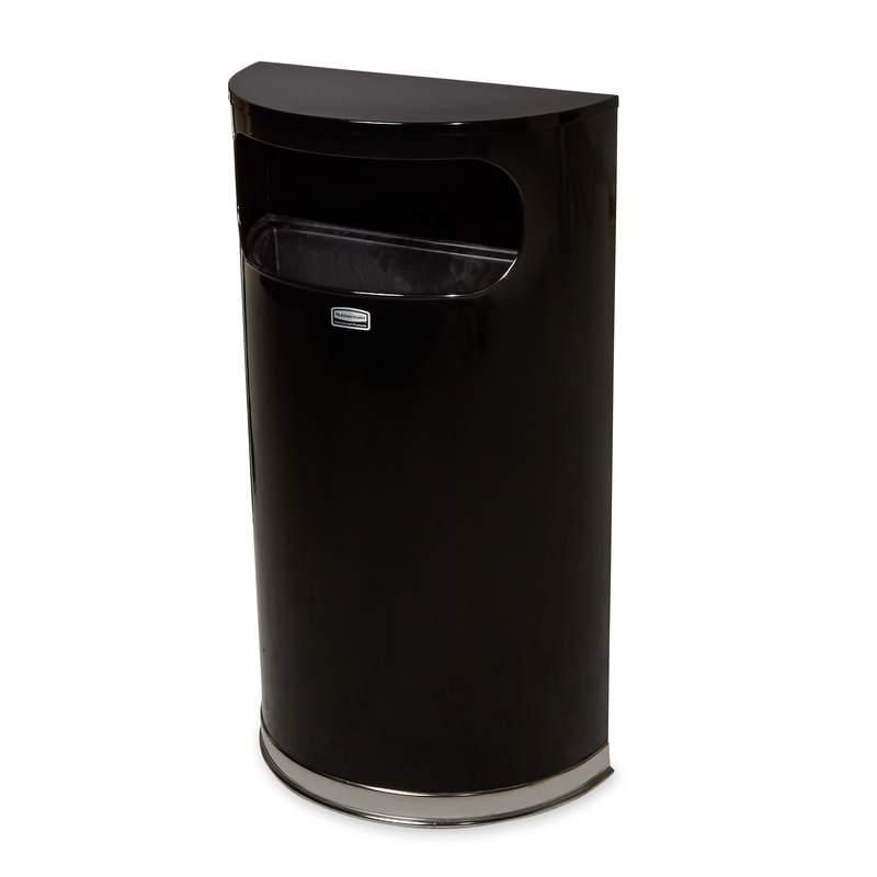 Rubbermaid design szemetes, félkör alakú -34 literes