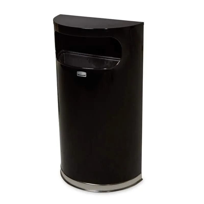 Rubbermaid design szemetes, félkör alakú -34 literes