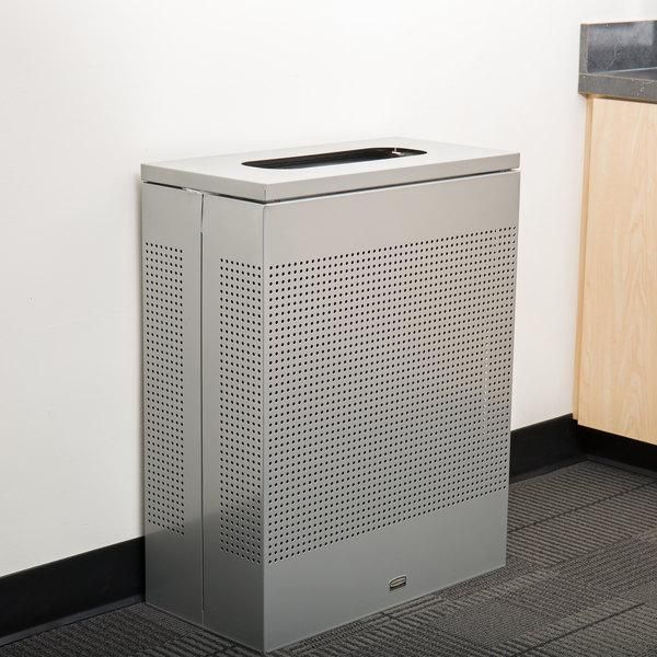 Rubbermaid Sziluett design szemetes 85L ezüst