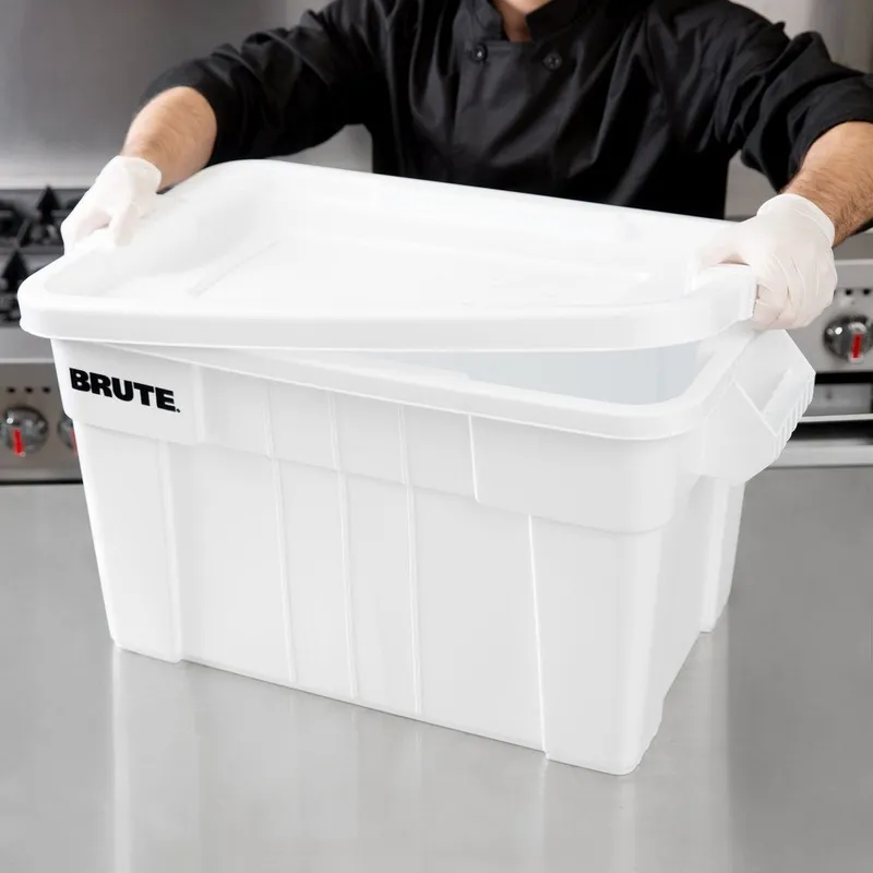 Rubbermaid Brute tároló láda 75,5L- fehér