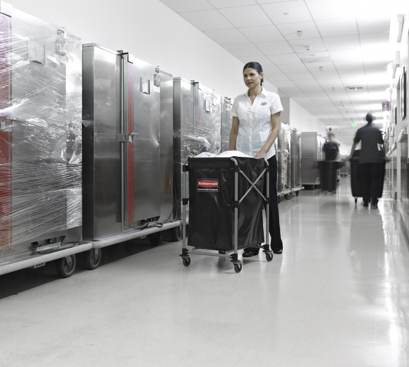 Rubbermaid X-Cart mosodai kocsi váz ( zsák nélkül) 150L-es