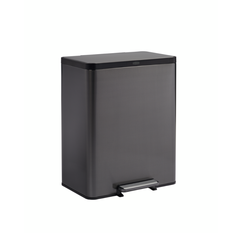 Rubbermaid Elite step-on rozsdamentes acél szemetes - 60L 